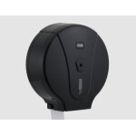 Dispenser hartie igienica minijumbo plastic negru ABS - imagine 2