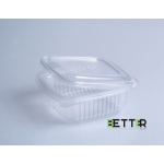 Caserole PP cu capac atasat 375cc 100/set - imagine 2